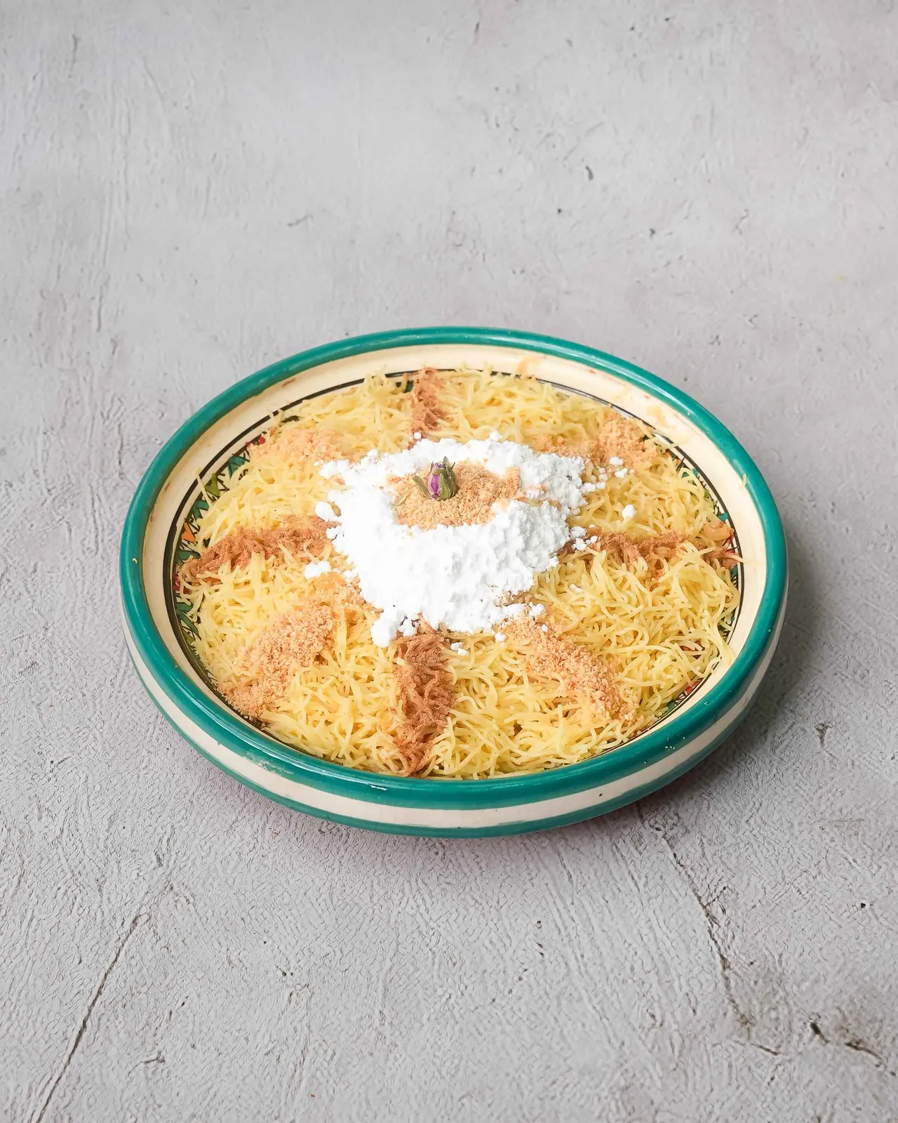 Chicken Saffa - Moroccan vermicelli dish at AMLO Restaurant Doha Qatar