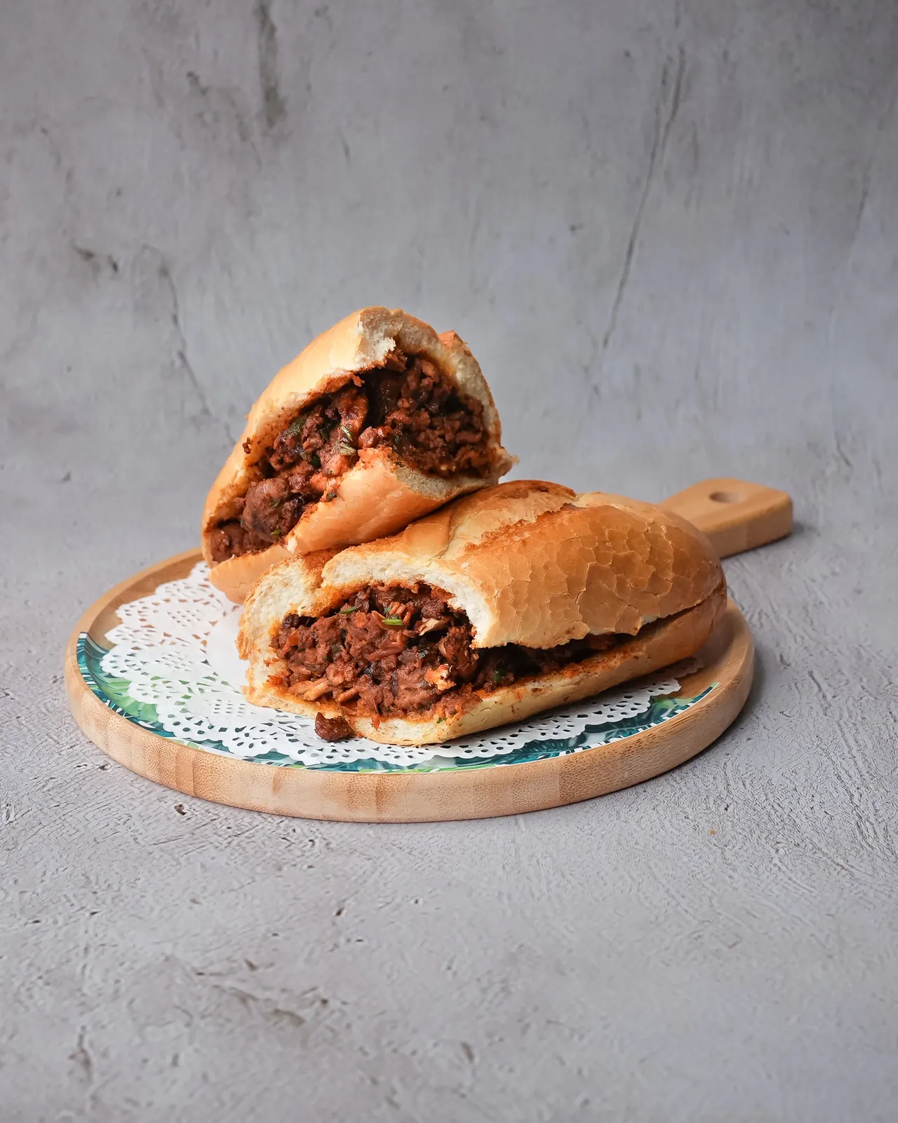 Mixed Sandwich - popular Moroccan sandwich in Doha Qatar at AMLO