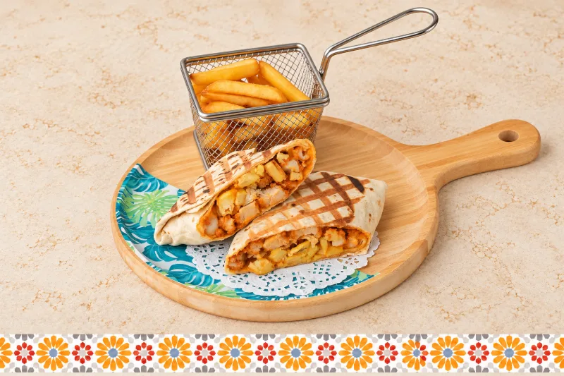 Chicken Tacos Qatar - Moroccan-style tacos at AMLO Restaurant Doha