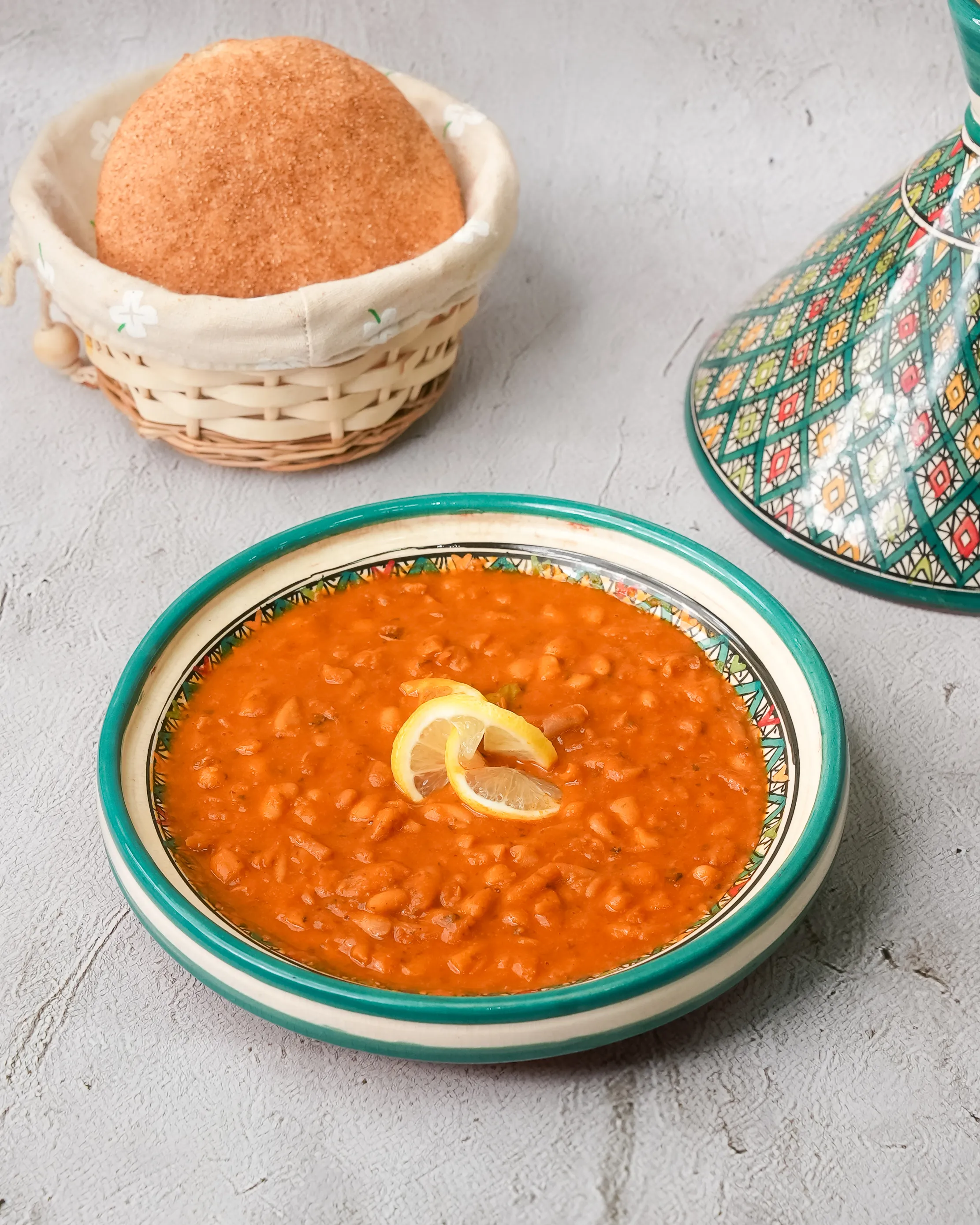 Moroccan Fava Beans - healthy traditional dish at AMLO Restaurant Qatar